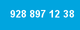 928 897 12 38 928 897 12 38